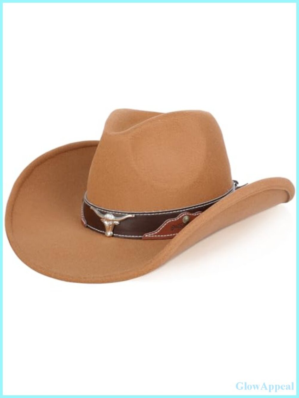 Women's Cowboy Hat Wide Brim Felt Western Sun Protection Adjustable